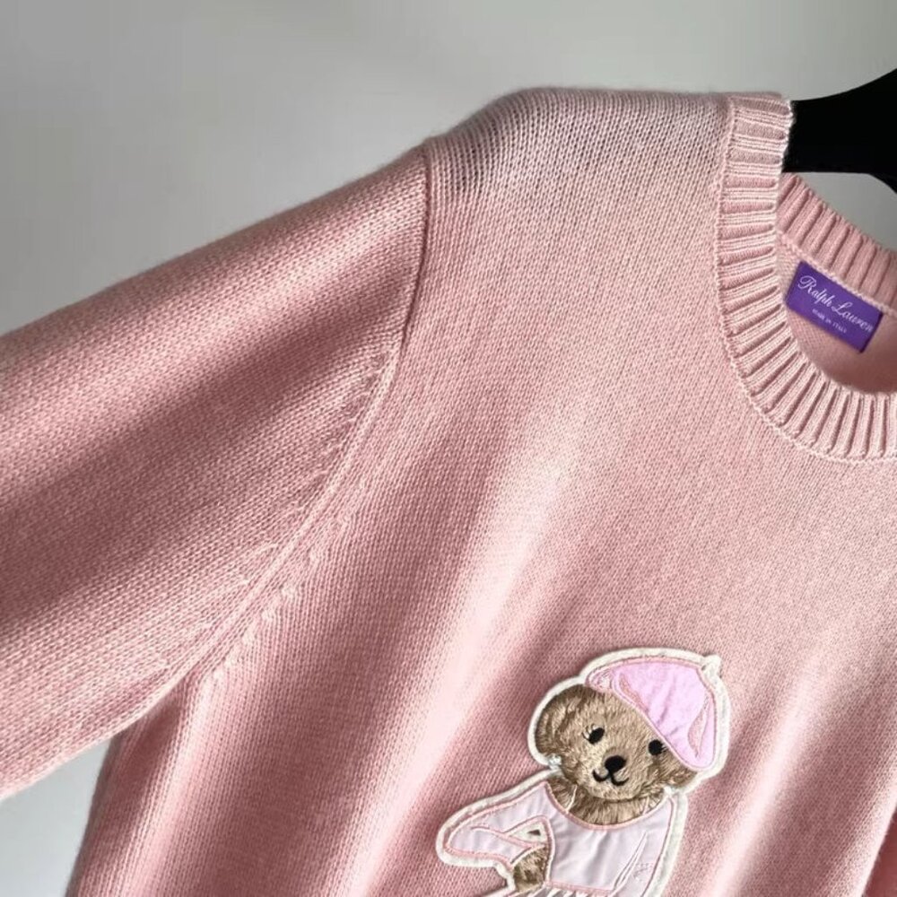 Polo Ralph Lauren Bear Sweater size S M L - Picture 4 of 8